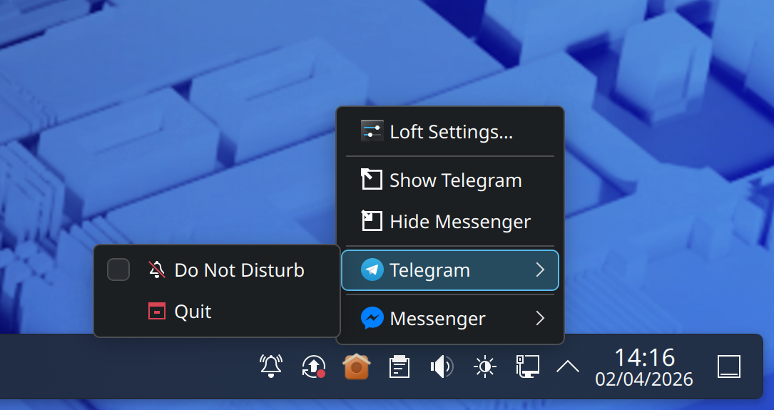 Unified app icons in KDE Plasma